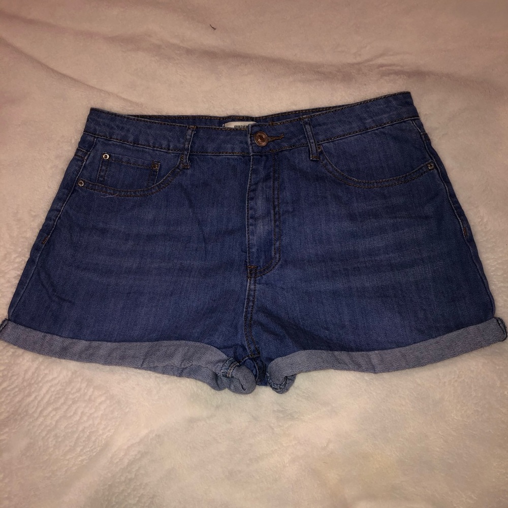 Forever 21 denim high waisted jeans